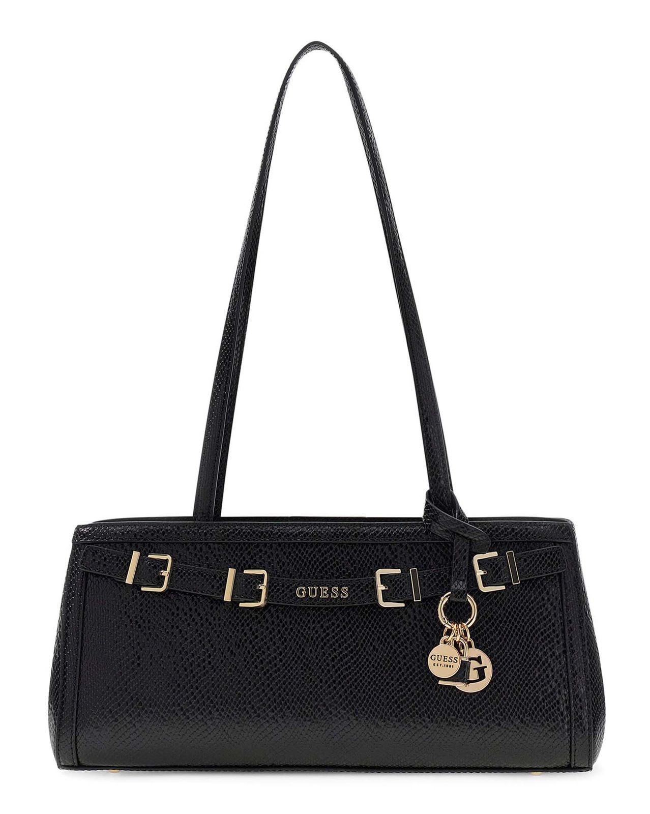 GUESS shoulder bag Dovie Girlfriend Shoulder Satchel Black