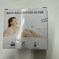 Bath Ball Water Filter