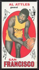 1969-70 Topps #24 Al Attles (VG) (stain bottom right corner)