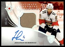 2020-21 Upper Deck Ultimate Collection Material Signatures Jonathan Huberdeau