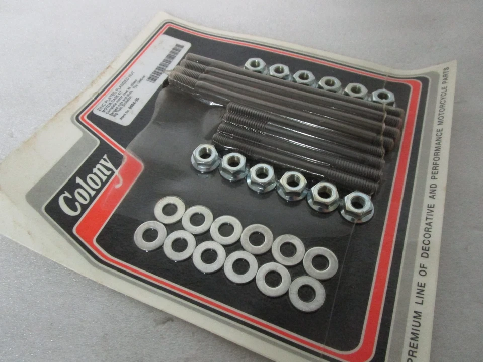 96-98 Harley Davidson EVO Dyna Softail Touring Colony Motor Mount Bolt Kit - Image 2 of 4