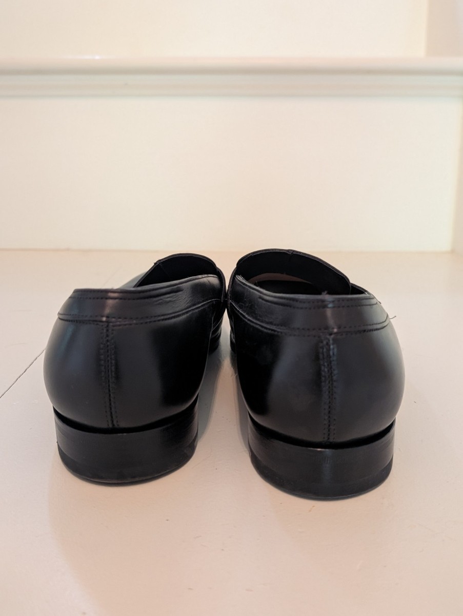 John Lobb Black Men's Penny Loafers 9.5E US / 8.5 UK | eBay