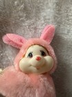 Vintage McCrory Pink FuzzyBunny Rabbit Pencil Hugger vintage — photo 4