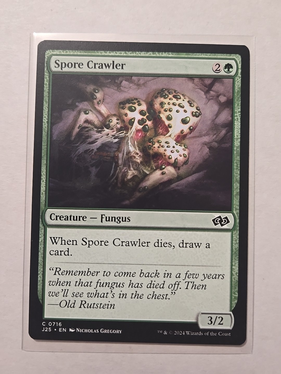 Spore Crawler - Foundations Jumpstart - LP - Common - Creature 