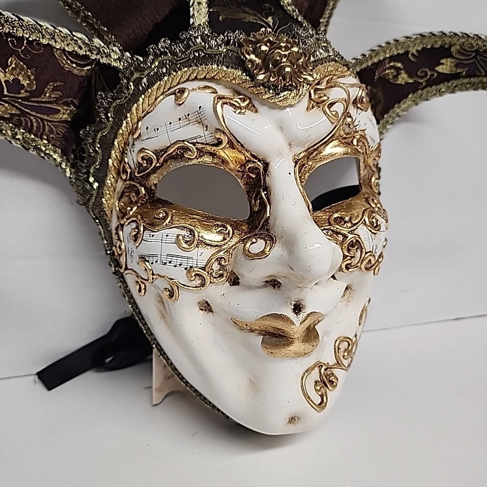 MASCARADA VENECIANA CARNAVAL HECHA EN VENICE MASCCHERA Del Galeone Italia Foto 2 de 4