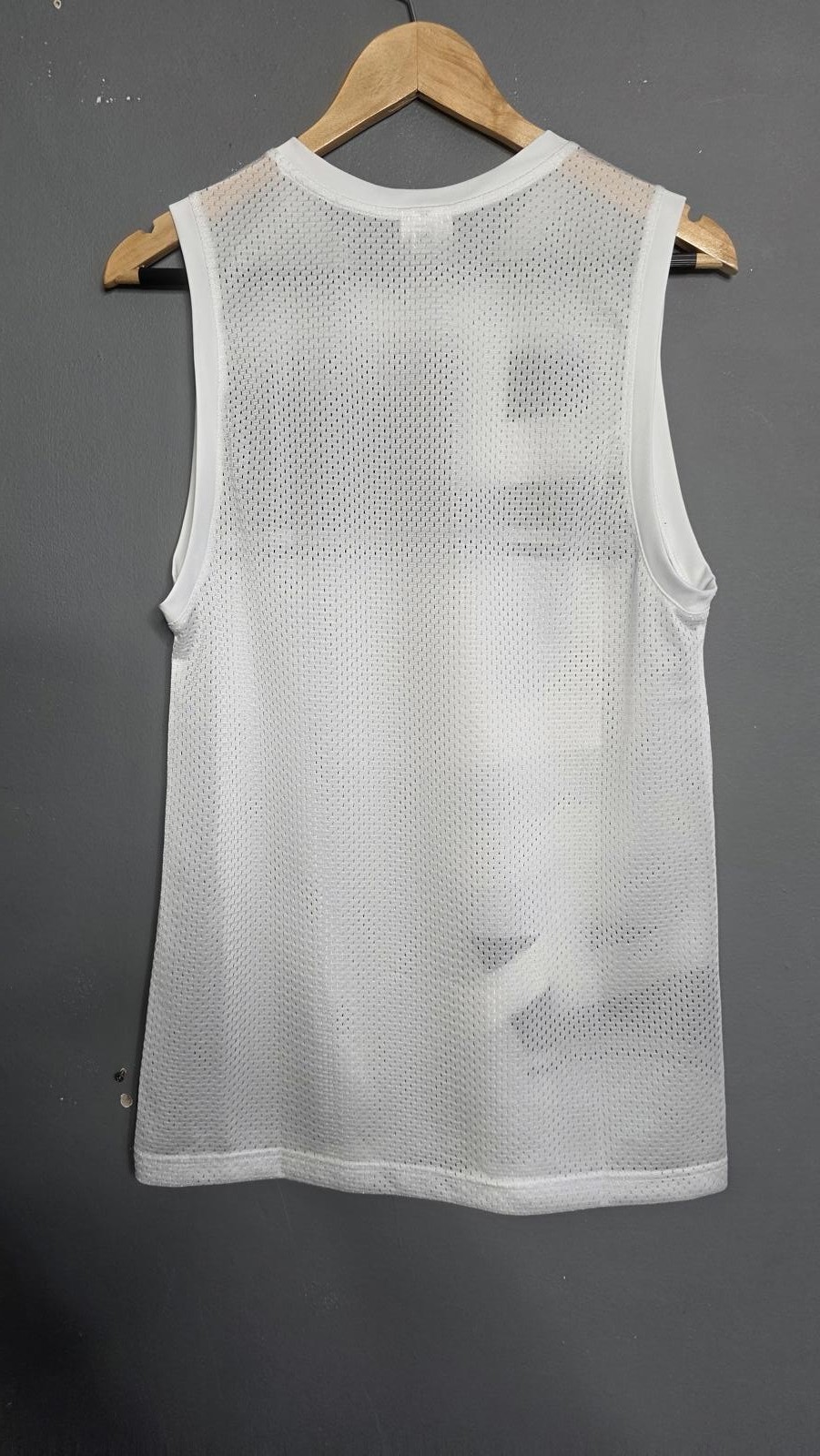 Reebok Speedwick White Black Mesh Basketball Jersey Vest Top UK S 8-10 Sports image 6