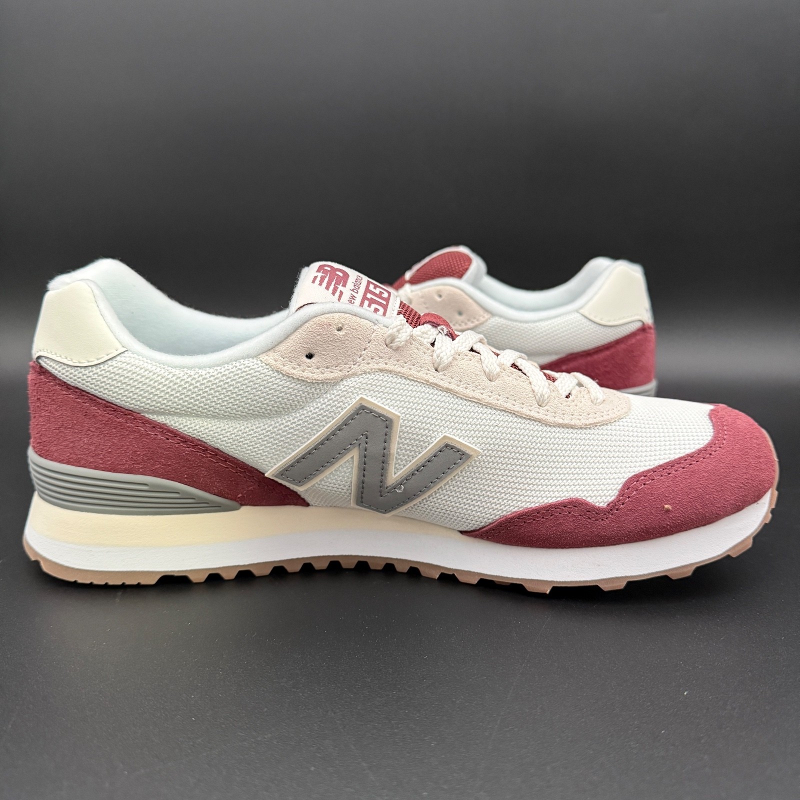 New Balance 515 Men's Size White Red Athletic Shoes ML515TWT thumbnail 3