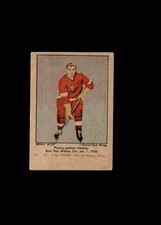 1951-52 Parkhurst Benny Woit #58 RC Rookie Red Wings VGEX