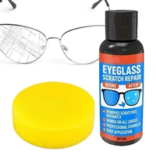 Eyeglass Scratch Remover For Lenses Cleaner Spray Kit Sunglasses Cleaning