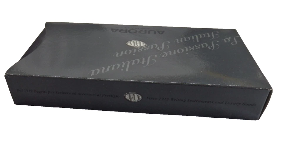 Aurora 意大利笔 B31-黄色-蓝色墨水-预制-带盒 — 第 3/4 张图片