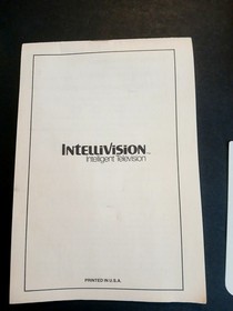 Horse Racing Mattel Intellivision CIB Complete in Box w Overlays Tested Works