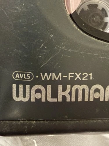 Sony Walkman WM-FX21 FM/AM Cassette Player Tested Radio Not Working
