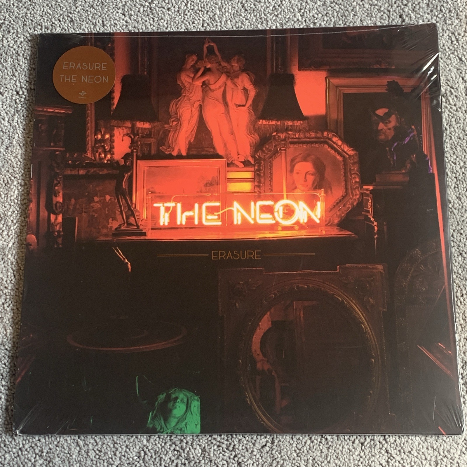 Neon by Erasure Vinyl Record, 2020 New Sealed Sleeve Wear
