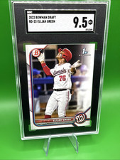 Elijah Green 1st Prospect 2022 Bowman Draft #BD-23 (RC)