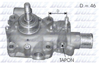 Dolz Wasserpumpe MotorküHlung B121 FüR Iveco Daily 3 Bus A2FC13AA A6FBU4AB