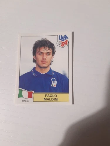 USA 94 WC Panini 307 Maldini Figurina Nuova con velina