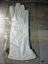 VINTAGE WEAR-RIGHT WOMENS DRESS GLOVES IVORY SIZE 8 FORMAL THEATER NWT