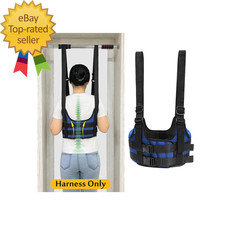 Back Stretcher Lumbar Traction Device Spine Decompression Belt for Pain Relief