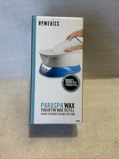 HoMedics ParaSpa - Paraffin Wax Refill & 20 Liners - 2 Lbs Wax & 20 Liners NEW