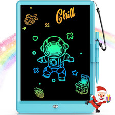 Bravokids Toys for 3-6 Years Old Girls Boys, LCD Writing Tablet 10 Inch Doodle B