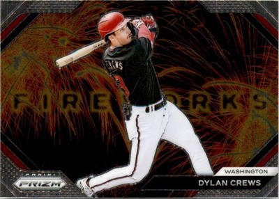 2024 Panini Prizm Fireworks Dylan Crews Washington Nationals #14