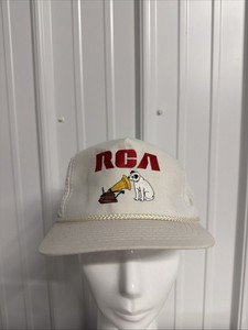 Vintage RCA NIPPER DOG Victor "His Masters Voice" *NIPPER* RCA Victor Hat RARE