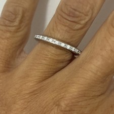 Dodo Pomellato Anello Fede Eternelle Oro Bianco Brillanti 11/51 Fuori Produzione