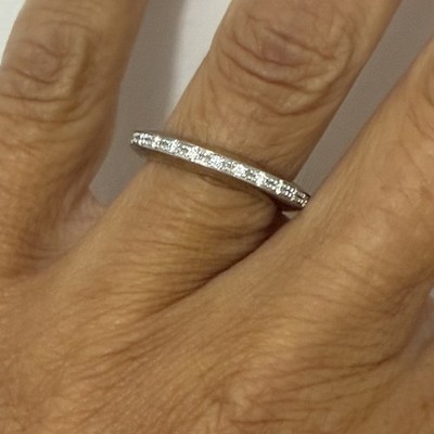Dodo Pomellato Ring Ewiger Glaube Weißgold Brillanten 11/51 aus Produktion