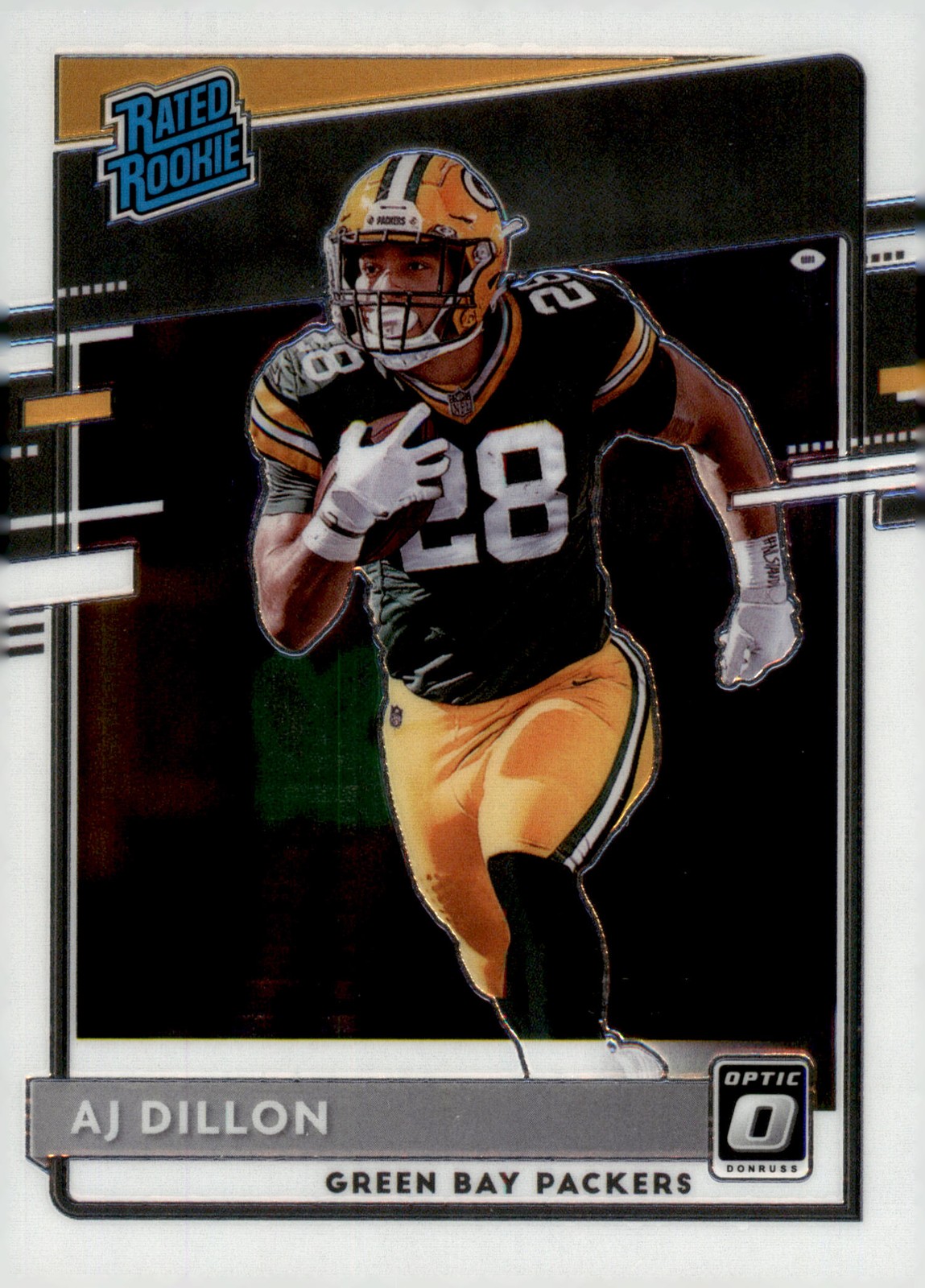 2020 Donruss Optic #174 AJ Dillon