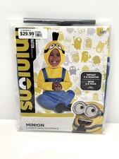 Minion Halloween Costume Infant 3-6 Months Rise Of Gru Boy Girl Party 2 Pieces