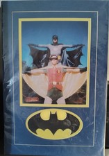 Photo mate personnalisée Batman et Robin série télé années 60 12x18. Burt Ward, Adam West
