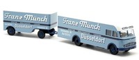 Brekina 57224 Mb Mercedes Benz Lp 322 MöBelkoffer Franz MüNch DüSseldorf 1:87 H0