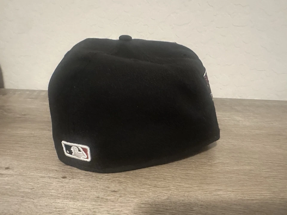 MLB Arizona Diamondbacks Big League Chew Fitted Hat w Patch and Pin 7 3/4 - Image 4 of 4