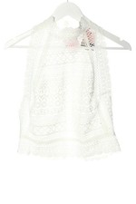 HUNKEMöLLER Bikerweste Damen Weste Gr. DE 40 weiß Casual-Look