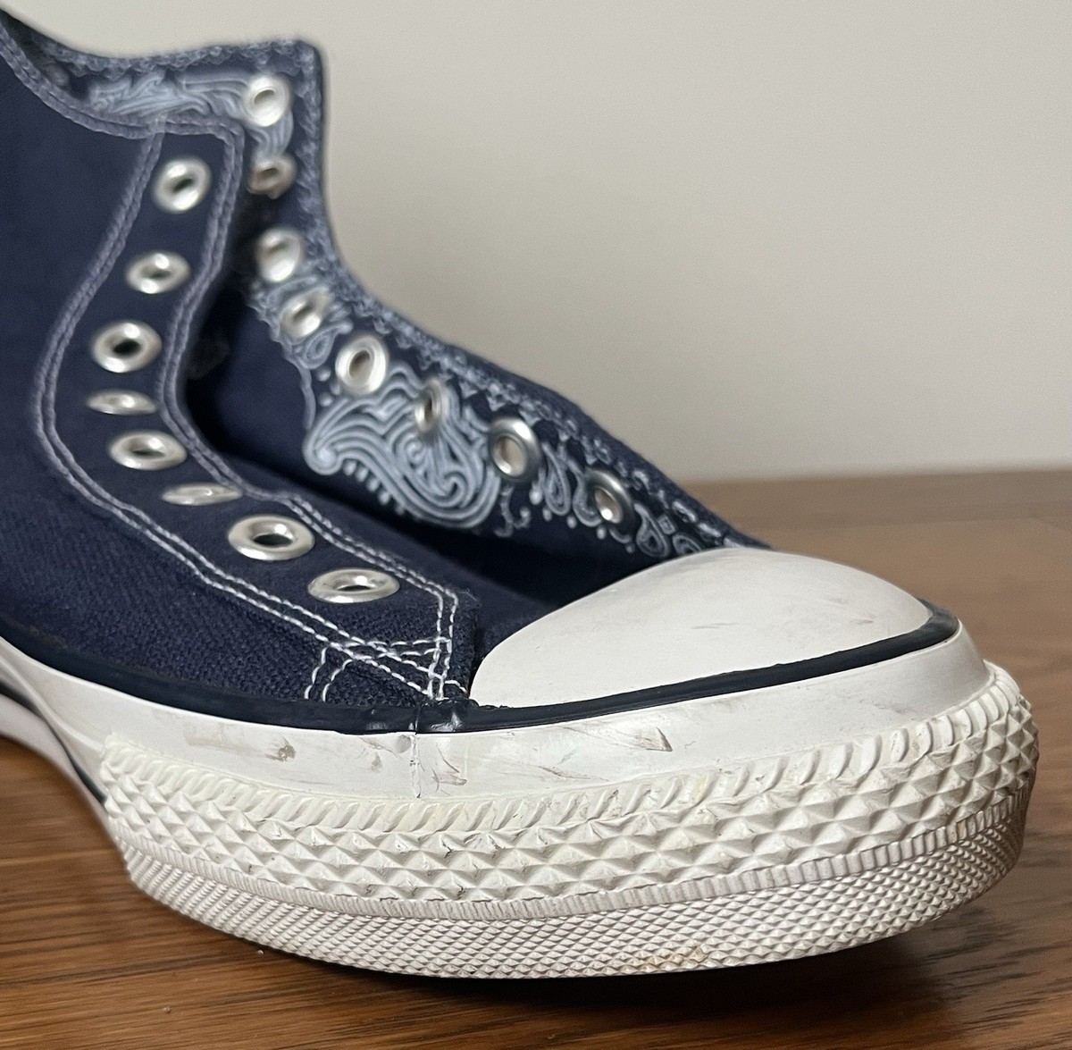 Vintage WCC Jesse James West Coast Choppers Chucks High Top Shoes