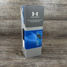 Under Armour Athlete Recovery Sleepwear Shirt Mens XL Black Tom Brady Pajama Tee