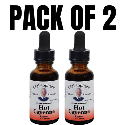 Dr. Christopher's Formulas Hot Cayenne Extract   1 fl oz (Pack of 2)