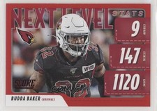 2020 Score Next Level Stats Red Budda Baker #NLS-BB 04yc