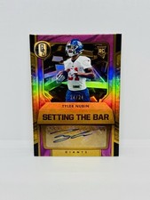 TYLER NUBIN Rookie 2024 Gold Standard Setting the Bar Rose Gold Auto 24/24 RC