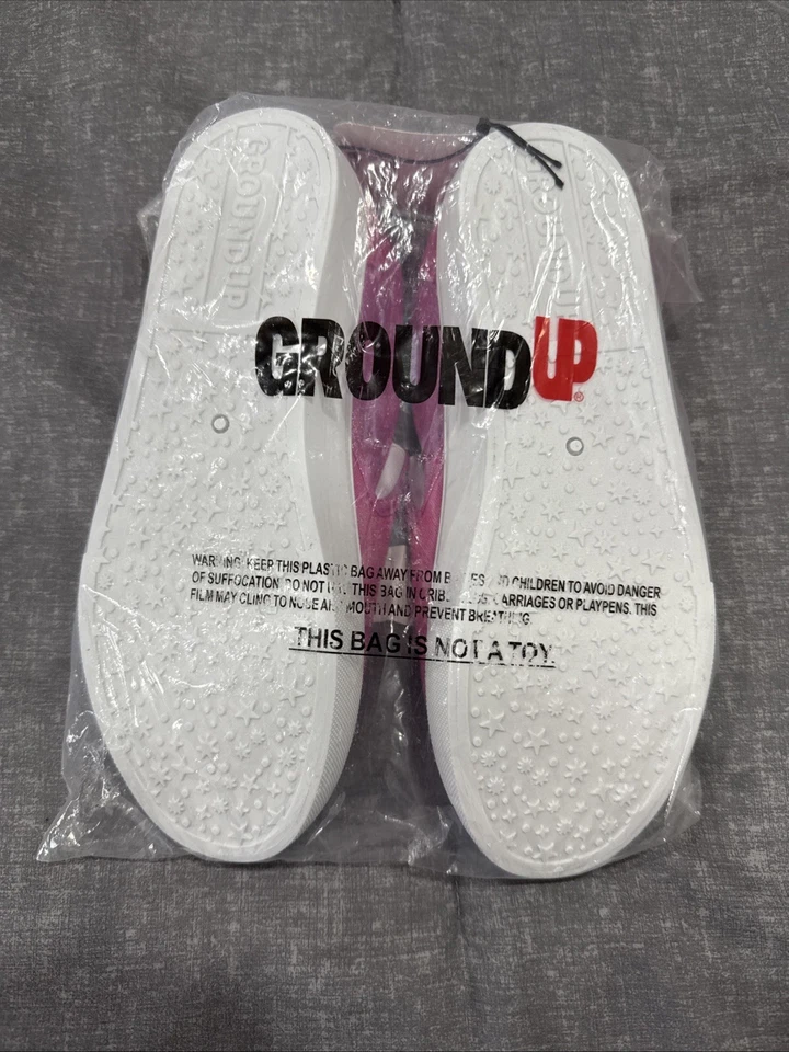 Disney Minnie Mouse Tenis Talla 5 Niñas Rosa Lona Como Zapatos Sin Cordones Nuevos Foto 4 de 4