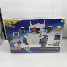 Edu Science Lab Programable Cyber Robot 28 Pieces STEM Lights & Sounds New!