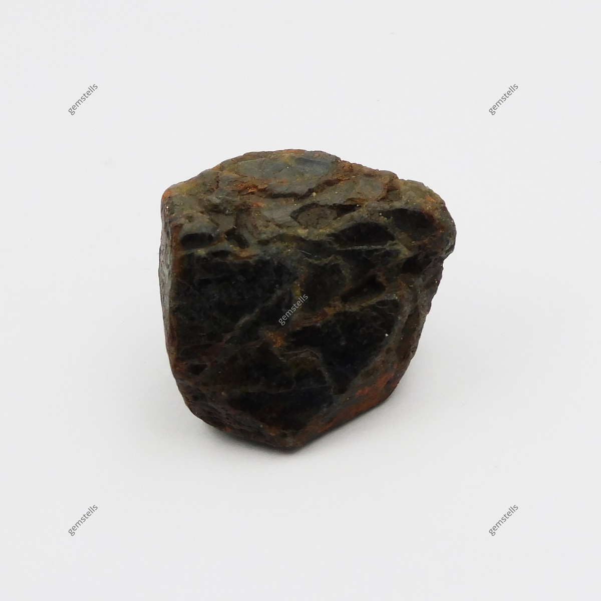 画材 Sapphire Genuine Coarse Dyed178.60 Ct Natural Blue Sapphire Uncut Rough Certified