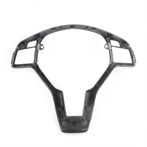 For 2012-2014 Mercedes Benz W176 W204 W212 Steering Wheel Trim Cover AMG Black A - Picture 3 of 8