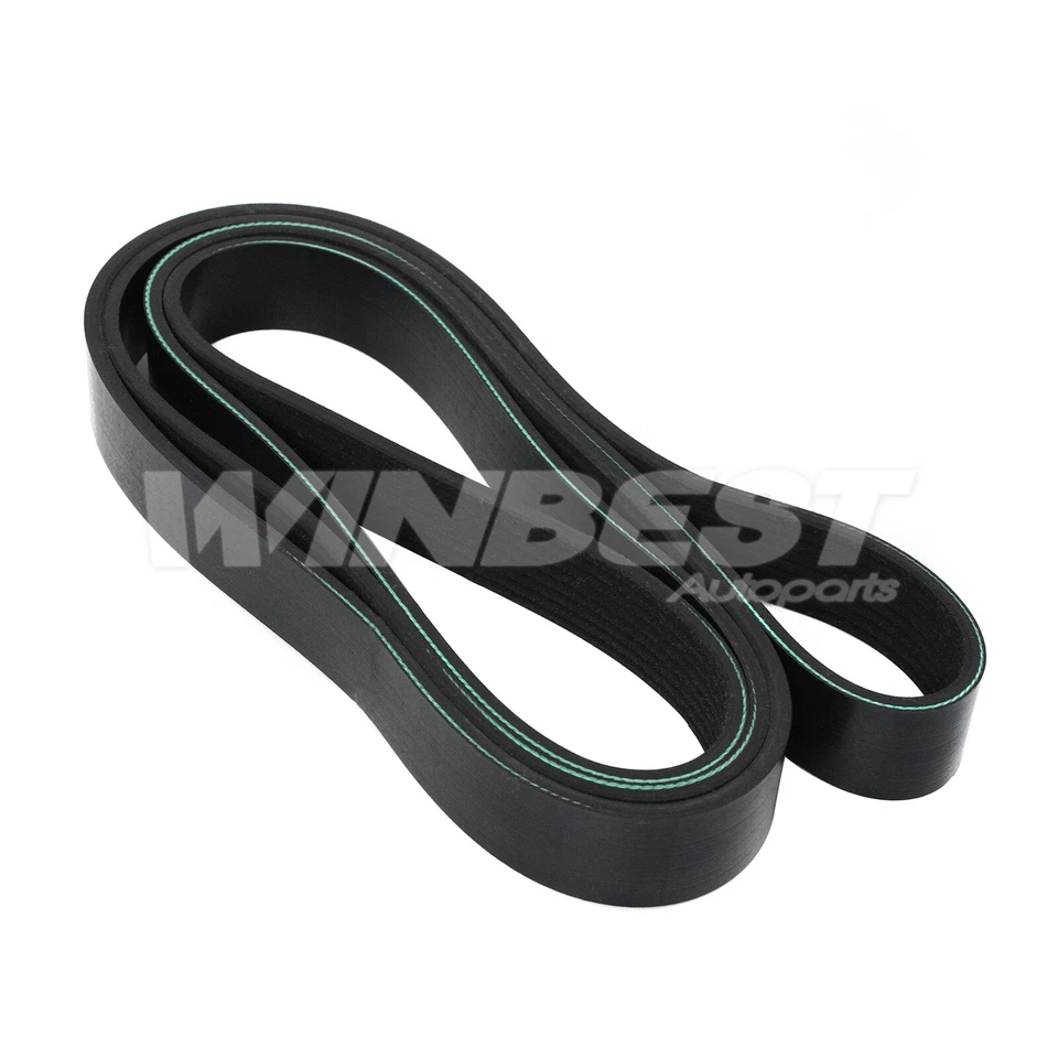 Cinturón serpentino EPDM para Dodge W250 W350 D250 D350 B350 1989-1993 5,9 L 8PK2075 Foto 2 de 4