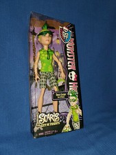 MONSTER HIGH DOLL SCARIS DEUCE GORGON SON OF MEDUSA 2012 NEW IN BOX