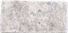 Naturstein Mosaikfliesen Travertin weissgrau matt Wand Boden Küche Bad Dusche  .