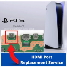Sony PlayStation 5 HDMI Port Replacement PS5 Repair Service Entire Console 