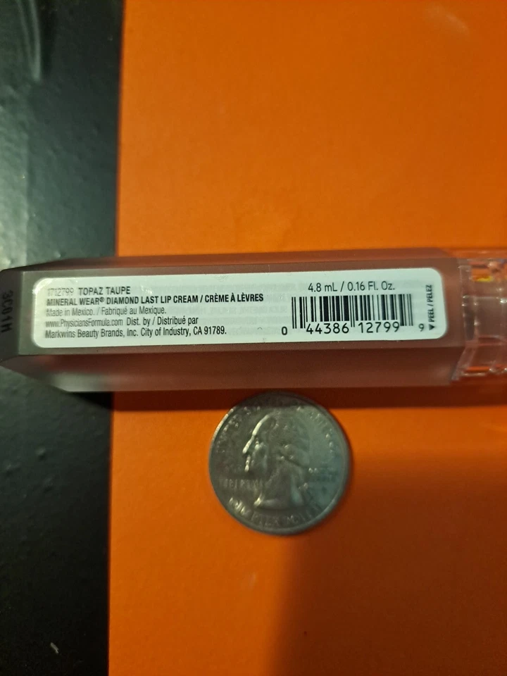  Physicians Formula Diamond Last Mineral Wear Lip Cream Topaz Taupe 0.16 fl oz   - Image 4 of 4