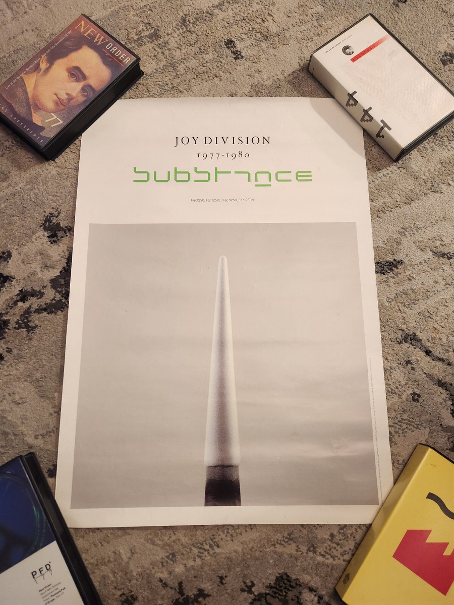 Joy Division Substance Poster Factory Records FACT 250 1988