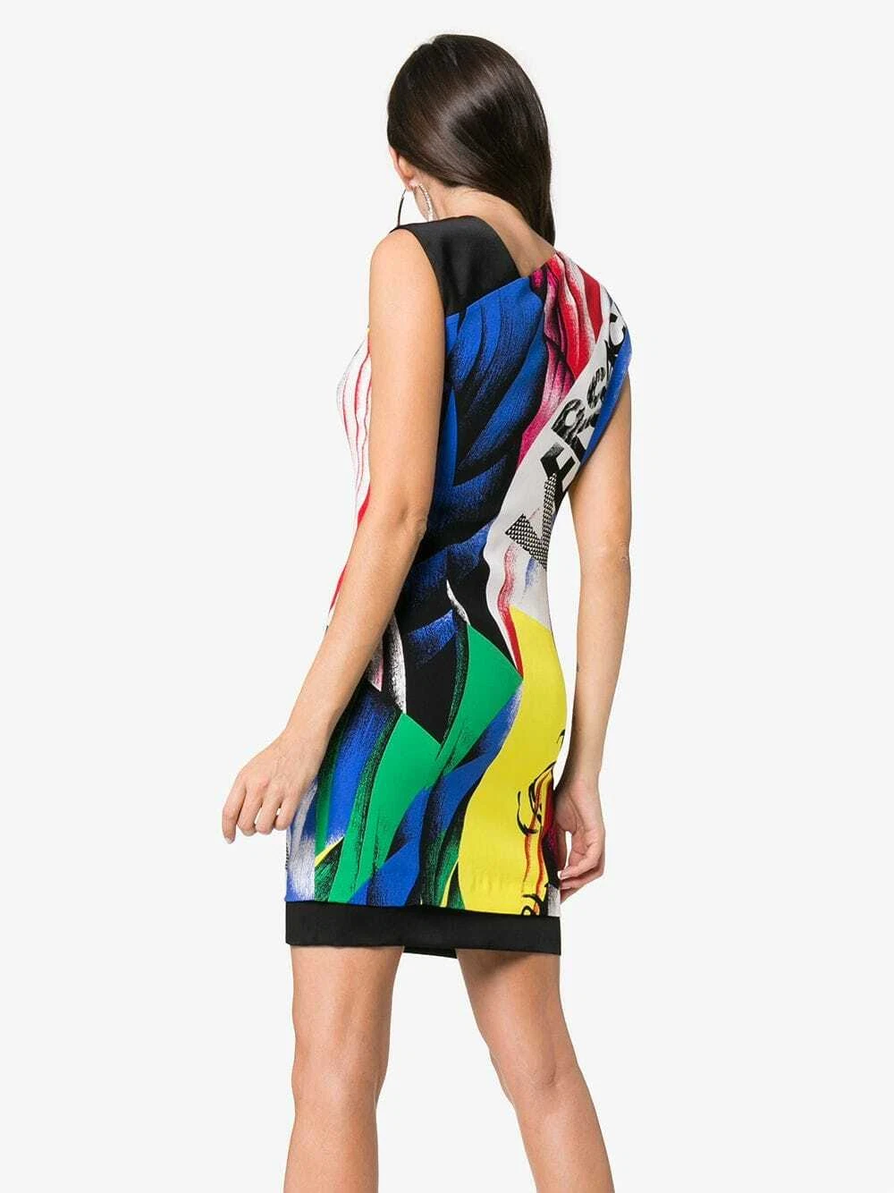 Mini abito con stampa VERSACE The Clash UK 10 IT 42